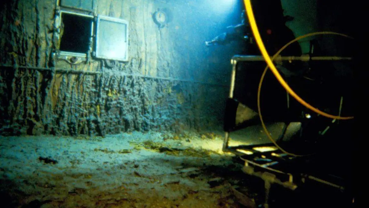 Reveladas imágenes inéditas de la primera exploración de los restos del Titanic